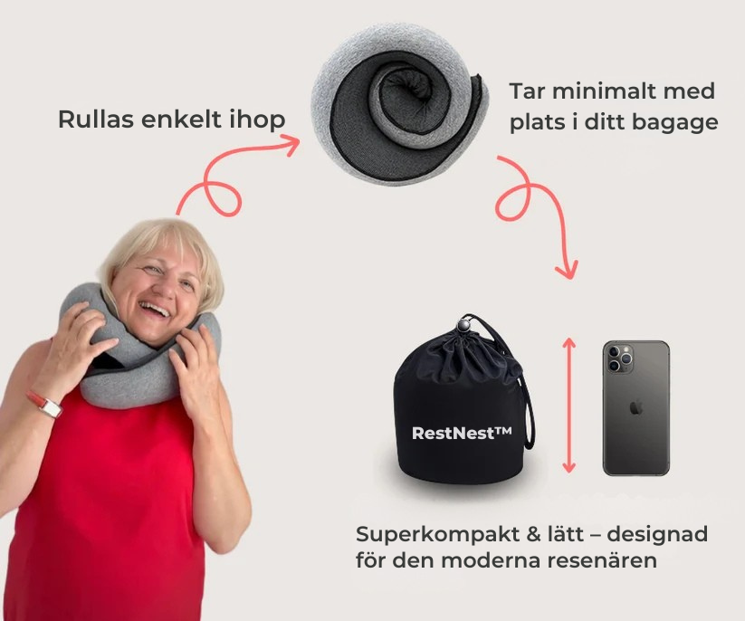 RestNest™ - Res bekvämt. Sov bättre.